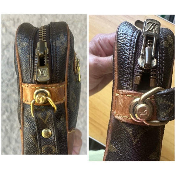 LOUIS VUITTON Marly Dragonne leather Monogram Brown Clutch Bag - Picture 14 of 16